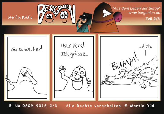 Kleiner Berg, was nun? (Clownnase); zum Betrachten hier klicken!