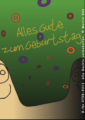 die Geburtstagskarte für Sie