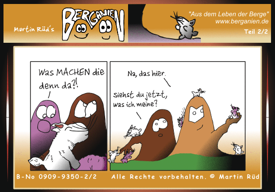 Berge zu langsam f&uuml;r diese Welt